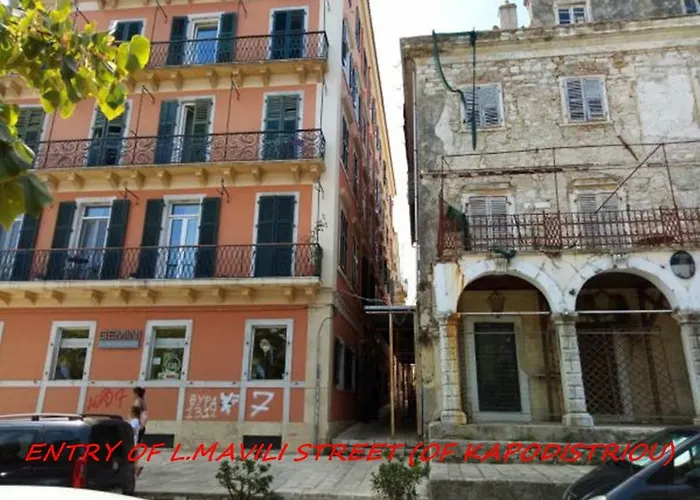 Downtown Mavili's Corfu (city)
